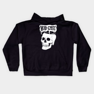 Head Empty Skull Kids Hoodie